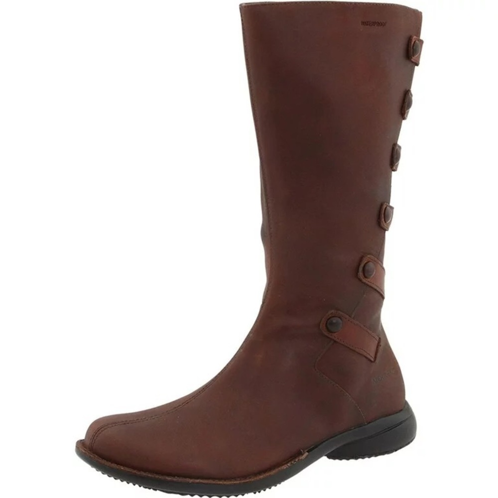 Merrell Captiva Waterproof Boots - Women's Sz 10 (Color: Cherry Brown)